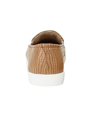 brown slip on casual shoe - 12821551 - Standard Image - 2