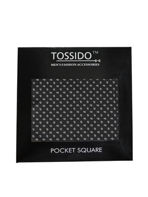 black micro fiber pocketsquare - 12828902 - Standard Image - 5