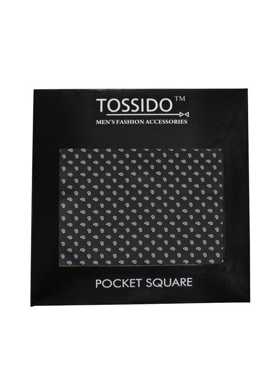 black micro fiber pocketsquare - 12828902 - Zoom Image - 5