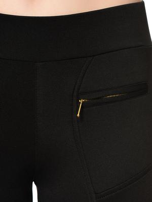 black polyester jeggings - 12833732 - Standard Image - 5