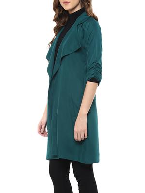 green crepe shrug - 12840199 - Standard Image - 2