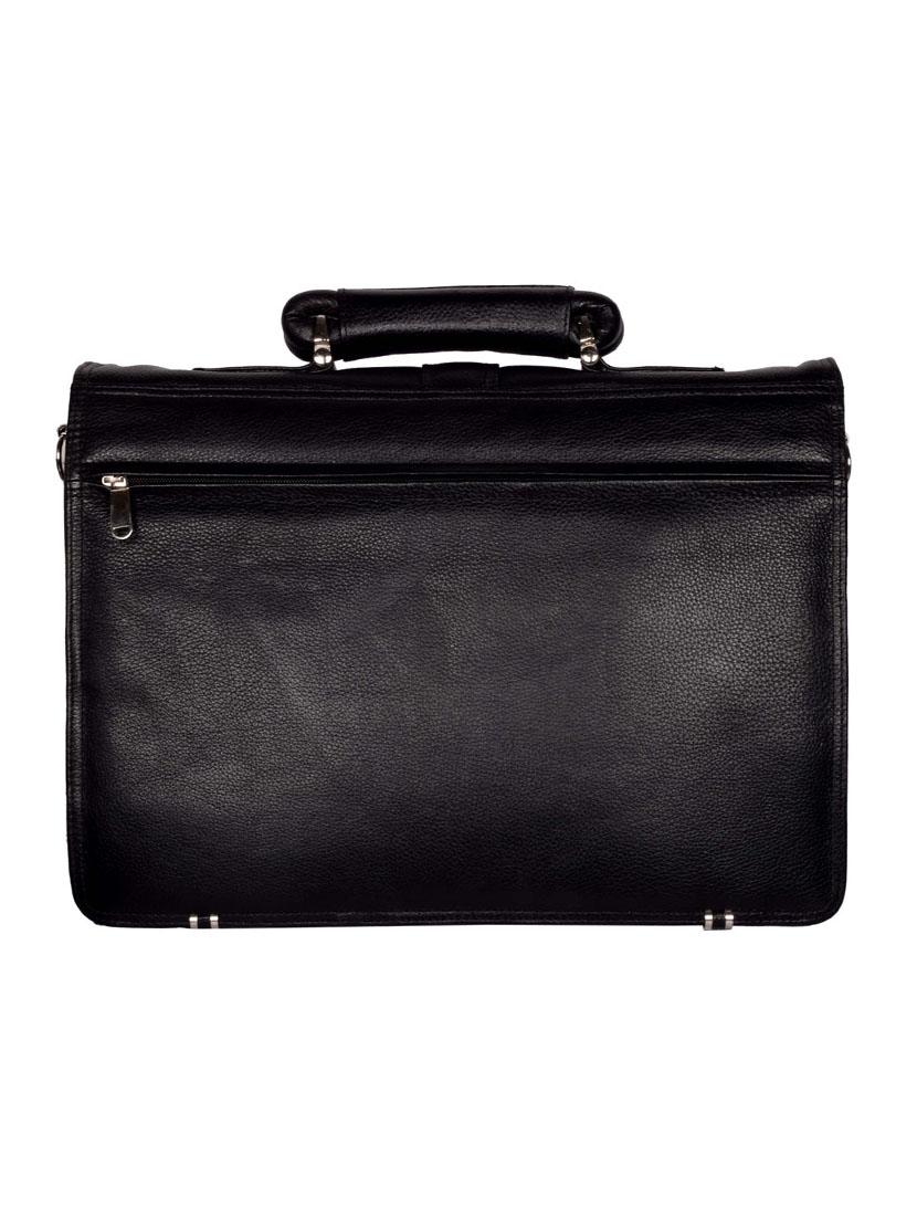 black leather laptopbag - 12858081 - Zoom Image - 2