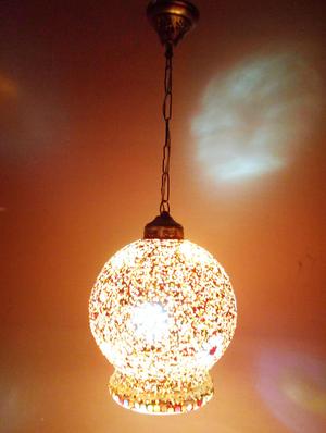 susajjit decorative flower design multicolor beautiful hanging chandelier ceiling lamp - 12866967 - Standard Image - 2