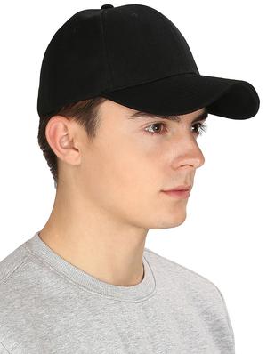 ILU Baseball Black Caps Cotton Men Women Boys Girls Hats Caps - 12888990 - Standard Image - 2