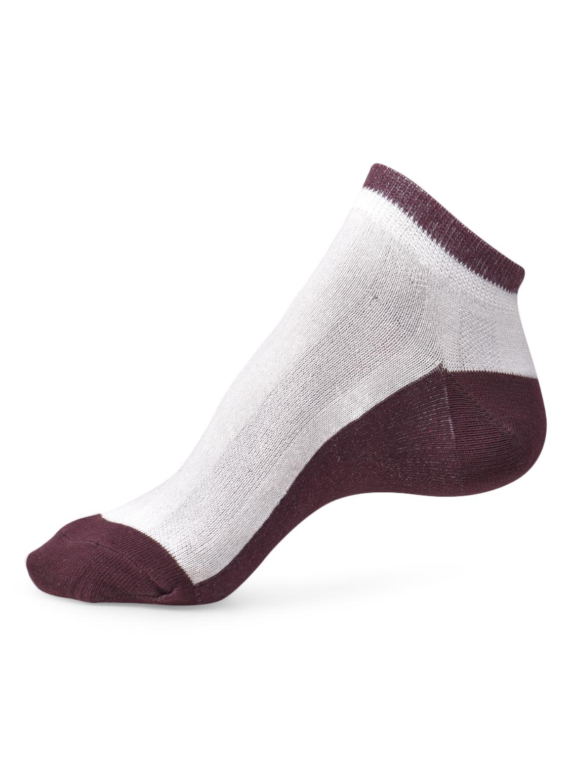 set of 5 multi colored cotton pair of socks - 1288911 - Zoom Image - 5