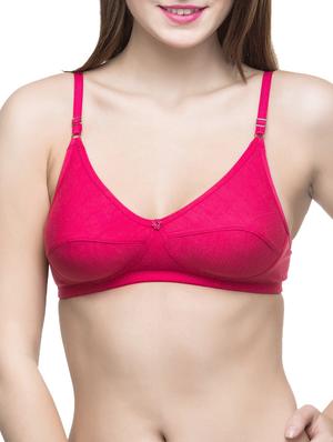 set of 3 floral patch bra - 12894637 - Standard Image - 2