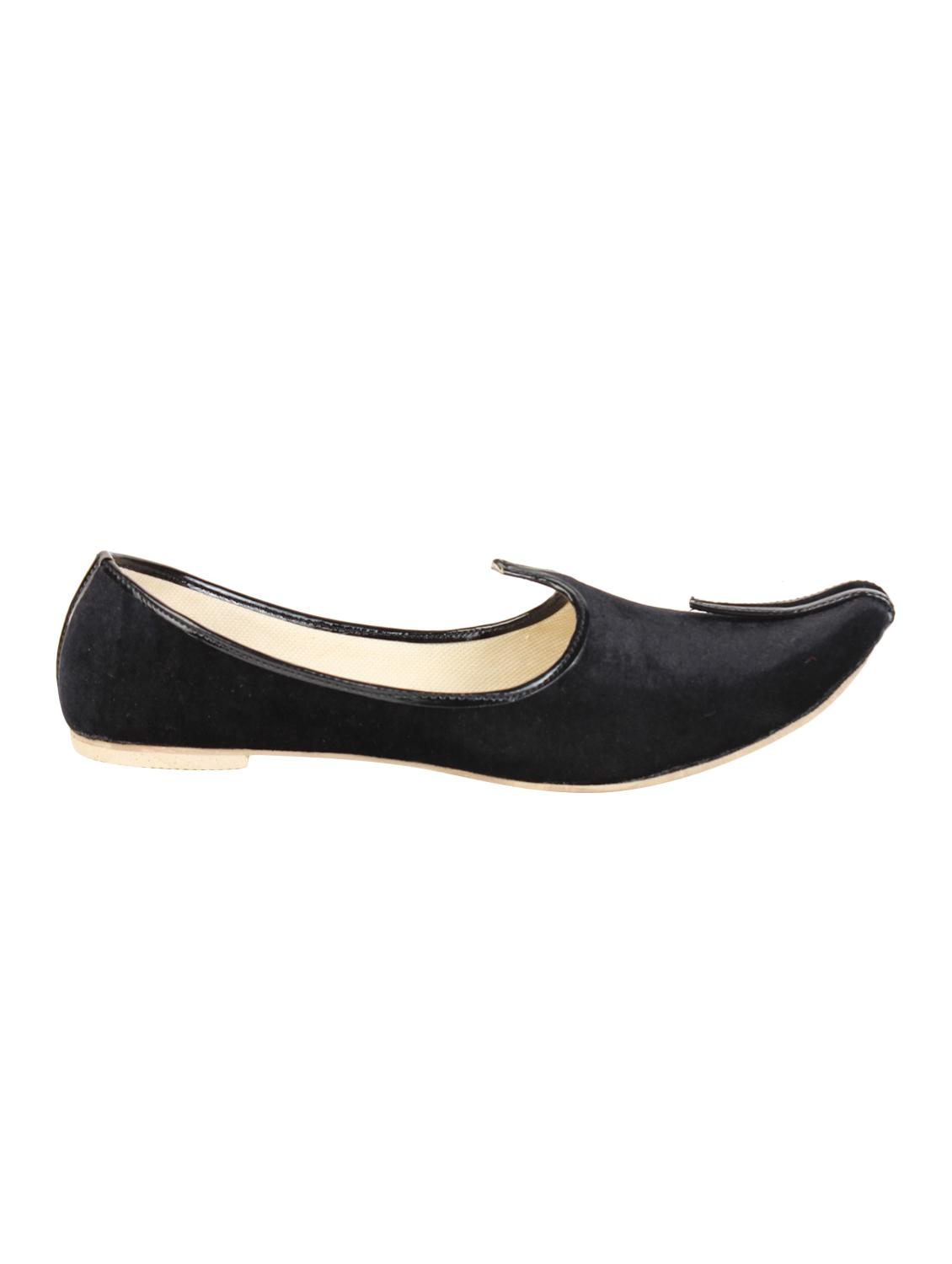 black suede slip on jutis - 12919921 - Zoom Image - 2