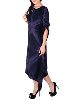 purple printed viscose kaftan - 12920228 - Standard Image - 2