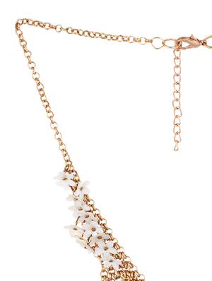 multi colored metal heavy statement necklace - 12927685 - Standard Image - 2