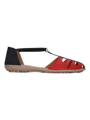 black closed back sandal - 12941883 - Standard Image - 2