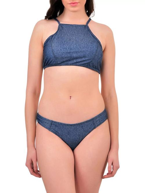 blue polyester bikini - 12949994 - Very Small Image - 1