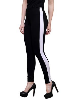 black cotton leggings - 12961125 - Standard Image - 2