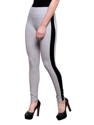 grey cotton leggings - 12961126 - Standard Image - 2