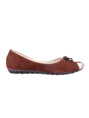 brown slip on sandals - 12966081 - Standard Image - 2
