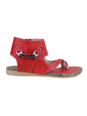 red closed back thong sandal - 12970970 - Standard Image - 2
