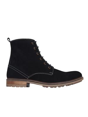 black Suede high ankle boot - 12973423 - Standard Image - 2