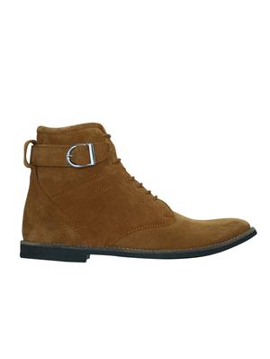 tan suede high ankle boot - 12973539 - Standard Image - 2