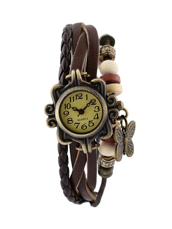 Jay Creation Multi Color Leather Belt Women's Analog Watch Pack Of 2 - 12974141 - Zoom Image - 2