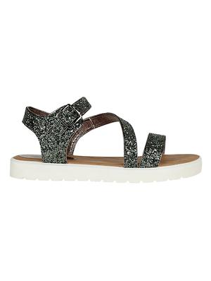 grey ankle strap sandal - 12977203 - Standard Image - 2