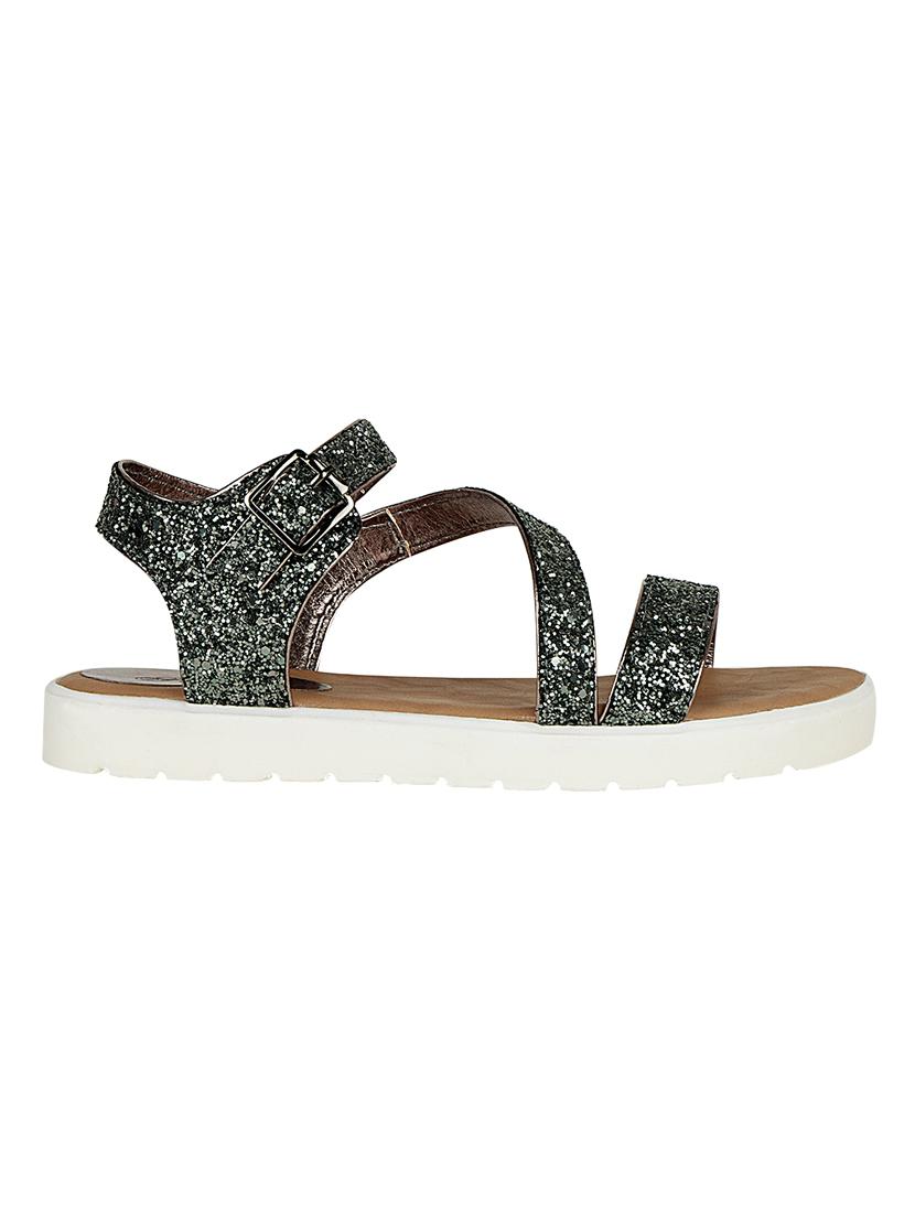 grey ankle strap sandal - 12977203 - Zoom Image - 2