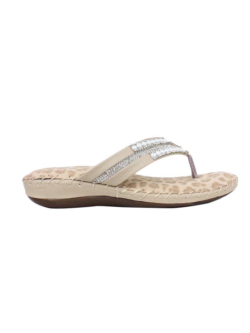 beige toe separator sandal - 12977435 - Zoom Image - 2