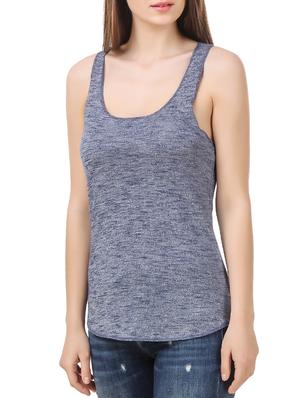 grey cotton racer back top - 12983121 - Standard Image - 2