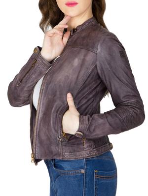 purple leather jacket - 12987831 - Standard Image - 2