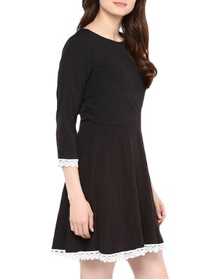 black skater dress - 12992416 - Standard Image - 2