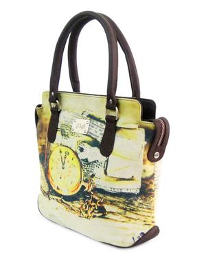 multicoloured printed canvas handbag - 1300070 - Standard Image - 2