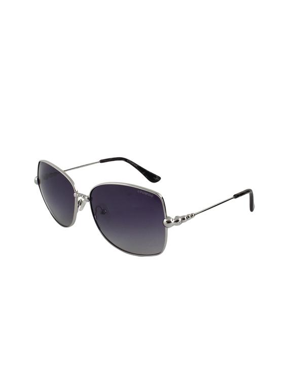 Silver and purple unisex sunglasses - 13025514 - Zoom Image - 2