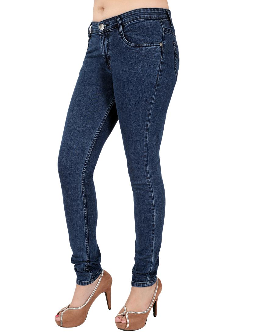 blue denim slim fit jean - 13055969 - Zoom Image - 2