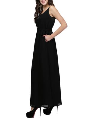 scoop neckline maxi dress - 13056272 - Standard Image - 2