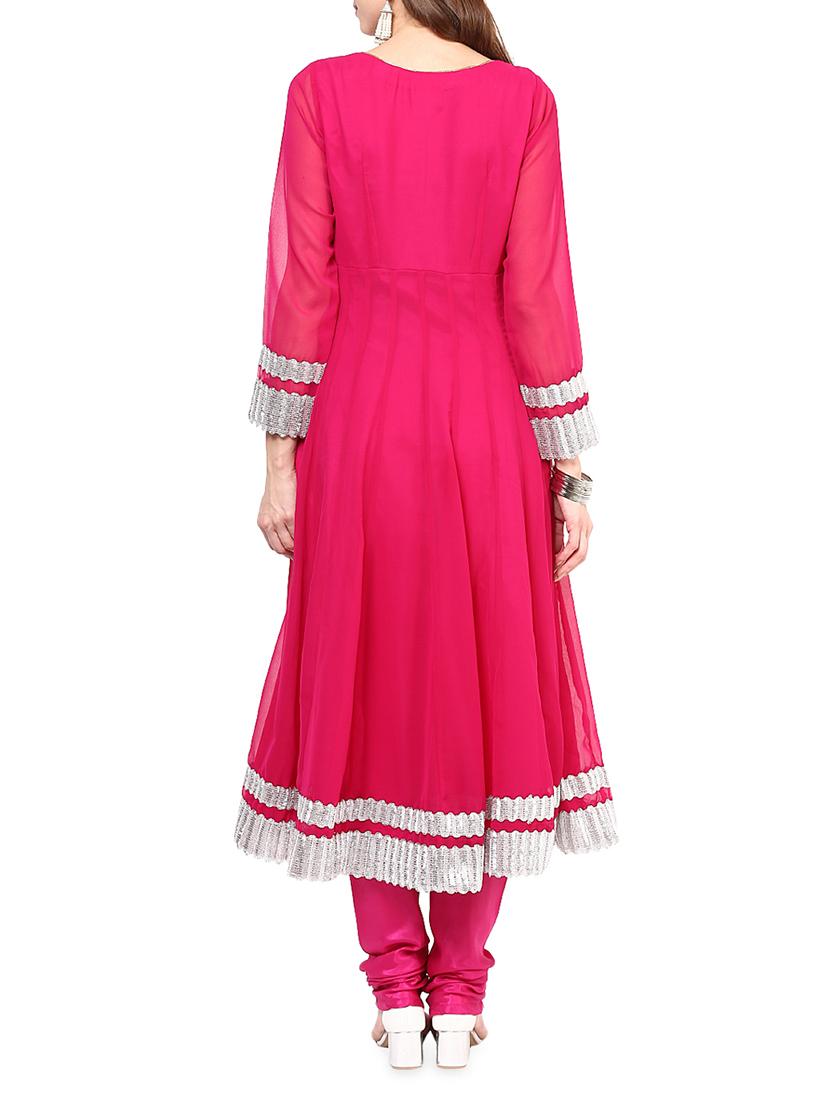 embroidered anarkali suit set - 1306054 - Zoom Image - 2