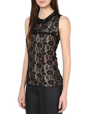 black lacy top - 1306720 - Standard Image - 2