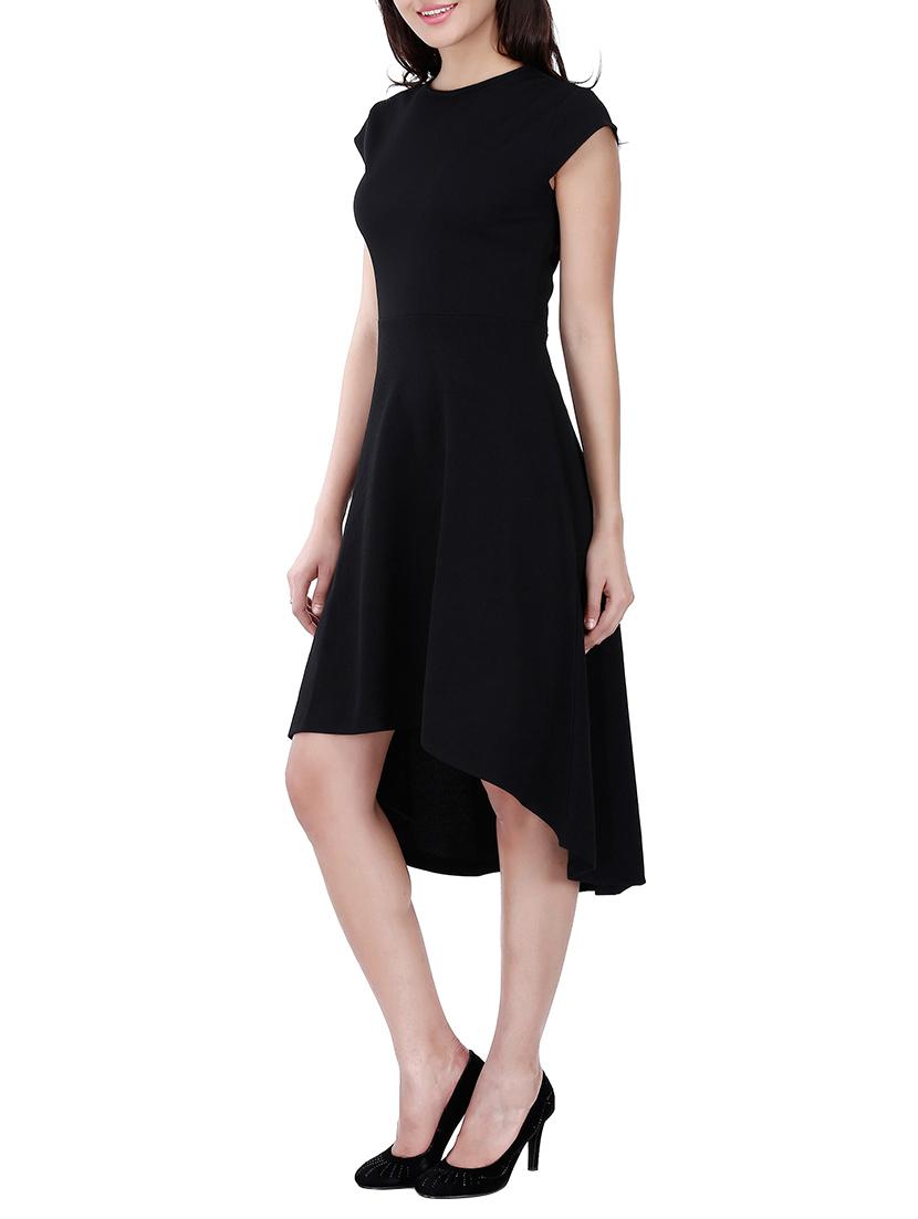 black cotton dress - 13085716 - Zoom Image - 2