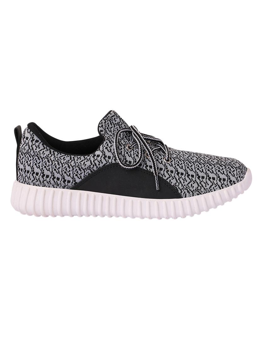 grey fabric sport shoes - 13092578 - Zoom Image - 2