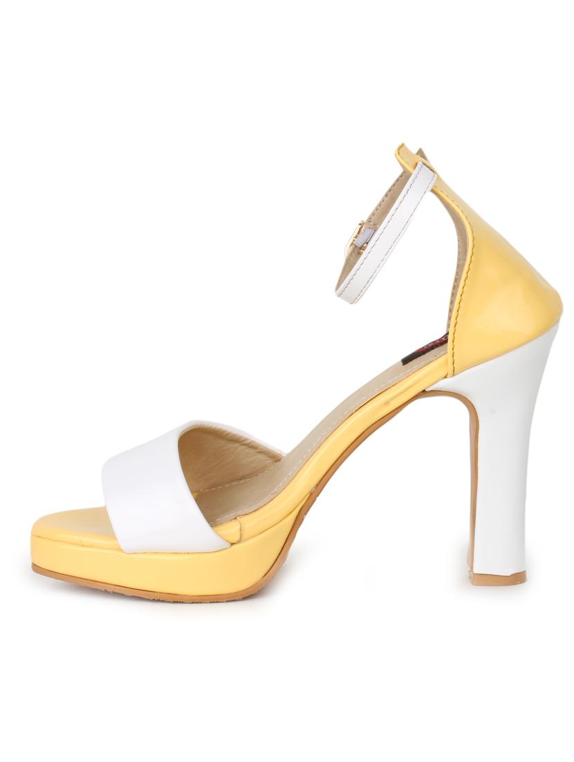 yellow ankle strap sandal - 13111720 - Zoom Image - 2