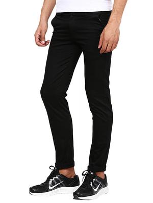 black brown set of 2 cotton chinos casual trouser - 13111941 - Standard Image - 2