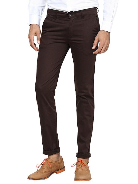 black brown set of 2 cotton chinos casual trouser - 13111941 - Zoom Image - 5