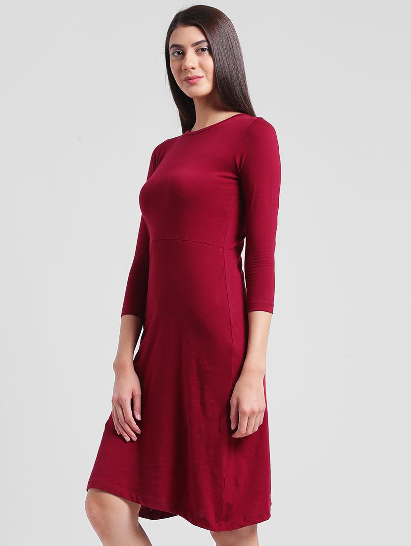 a-line knitted dress - 13116789 - Zoom Image - 2