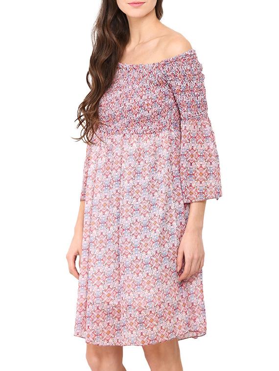 multicolored printed dress - 13117636 - Zoom Image - 2