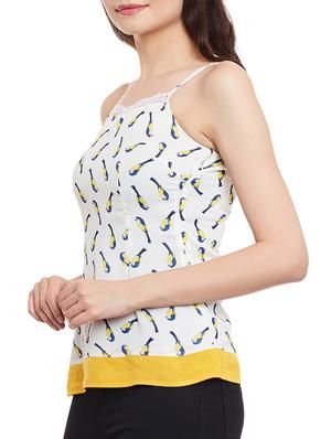 white polyester regular top - 13118140 - Standard Image - 2