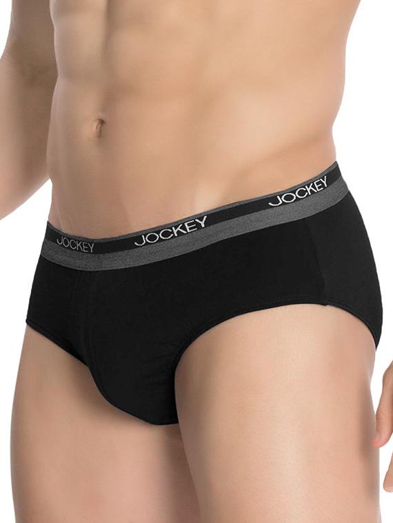 black cotton brief - 13120423 - Zoom Image - 2