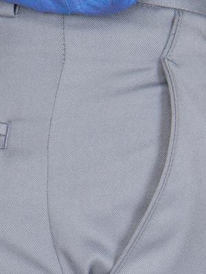 black grey rayon set of 2 flat front formal trouser - 13123171 - Standard Image - 8