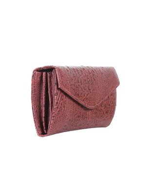 pink leatherette clutch - 13132225 - Standard Image - 5