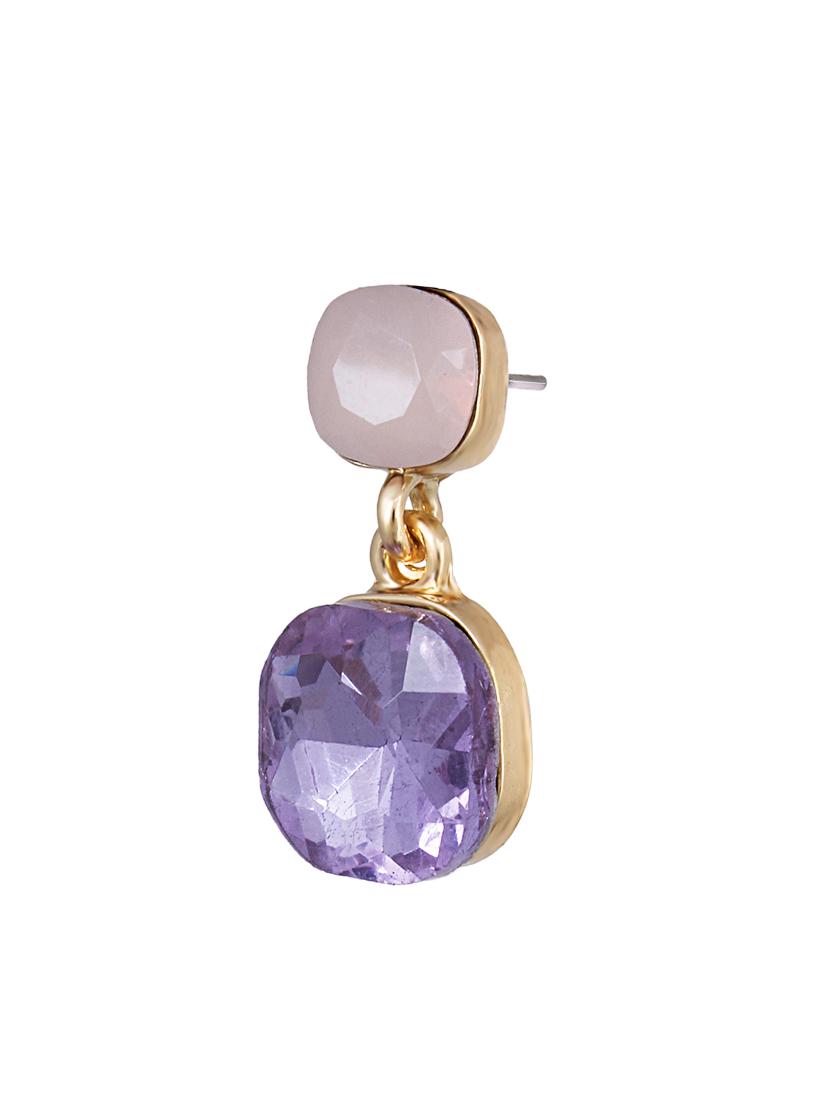 multi colored metal drop earring - 13136904 - Zoom Image - 2