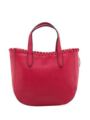 red leatherette handbag - 13145271 - Standard Image - 2