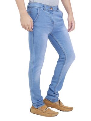 blue denim washed jeans - 13151617 - Standard Image - 2