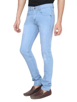 blue denim light washed jeans - 13151652 - Standard Image - 2