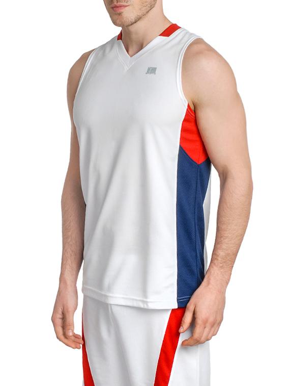 white polyester track suit - 13159101 - Zoom Image - 2
